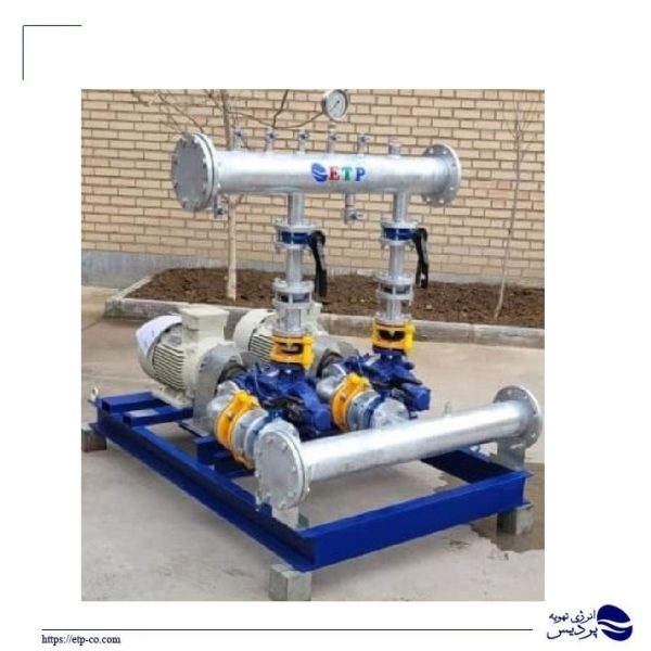 بوستر پمپ آبرسانی دور متغیر سه خط