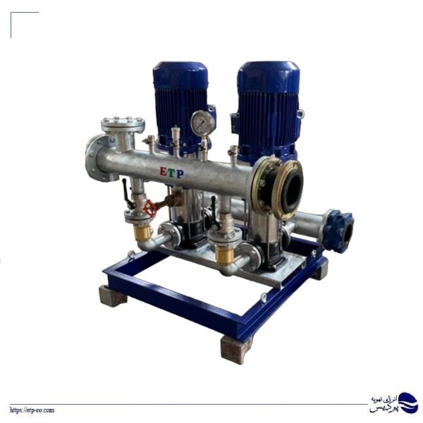 بوستر پمپ آبرسانی دو خط با الکتروپمپ KSB