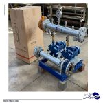 بوستر پمپ آبرسانی دو خط با الکتروپمپ های زمینی