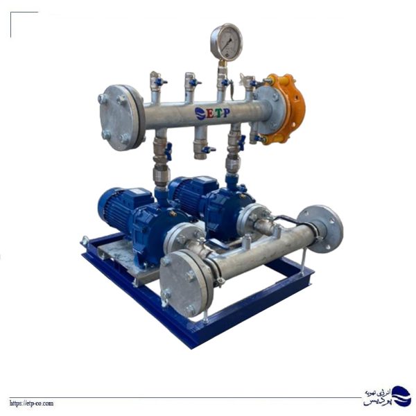 بوستر پمپ آبرسانی دو خط
