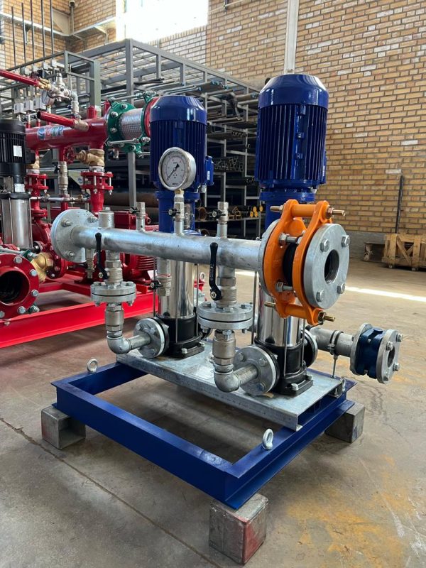 بوستر پمپ آبرسانی دو خط الکتروپمپ KSB