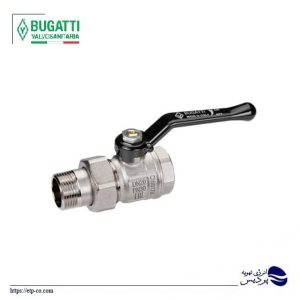 شیر برنجی دسته گازی بوگاتی (دستگیره آلومینیومی) BUGATTI