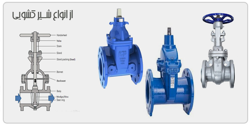 انواع-شیر-کشویی
