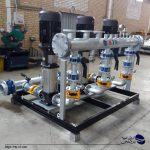 بوستر پمپ 3 خط عمودی