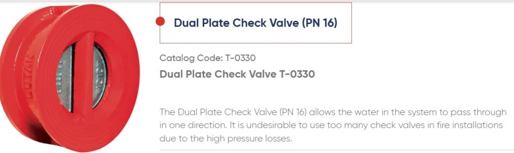شیر یکطرفه بین فلنچی دیسکی دویار2